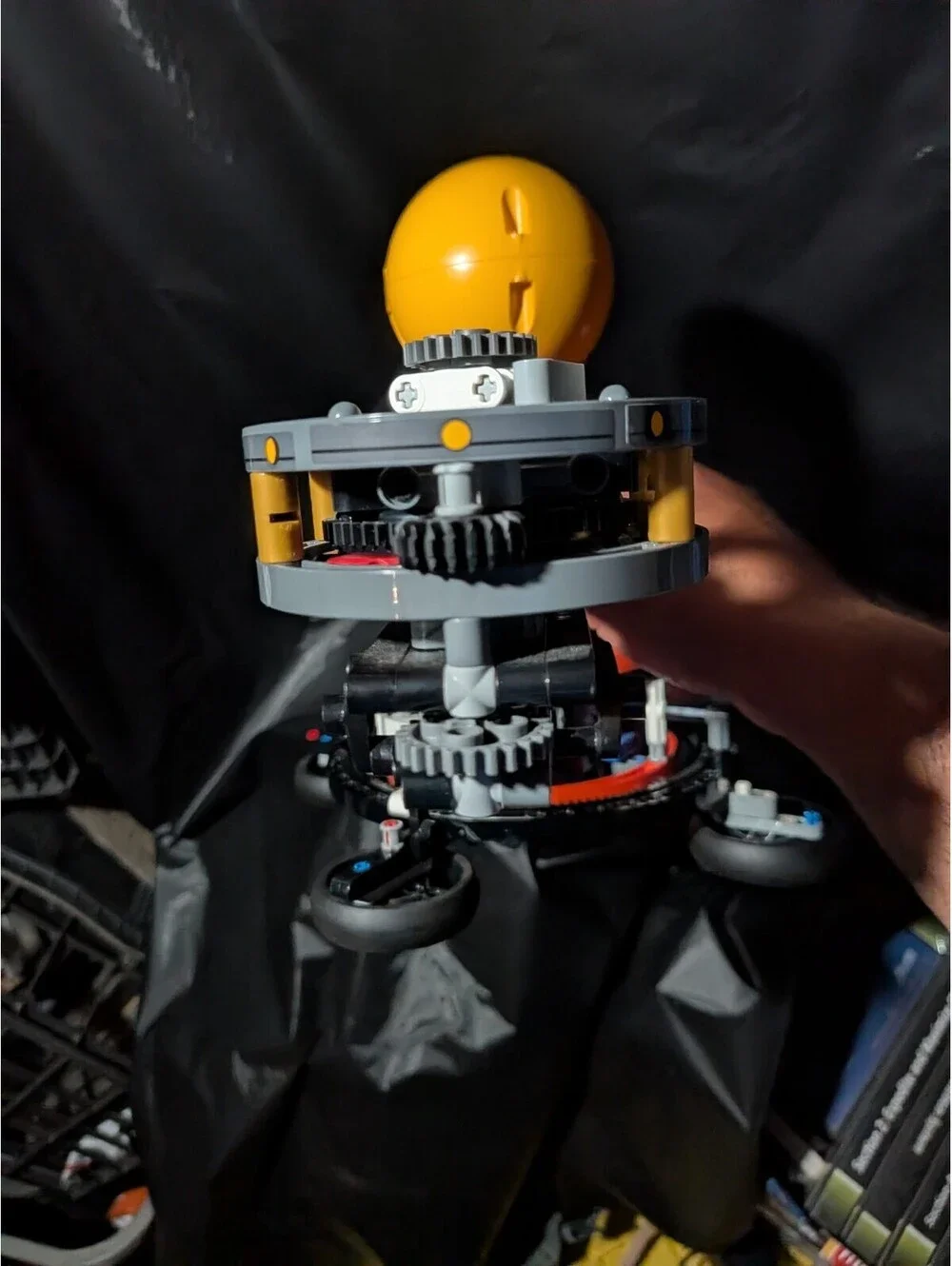 For Parts or Repair LEGO: Planet Earth and Moon in Orbit (42179): Used (No Earth